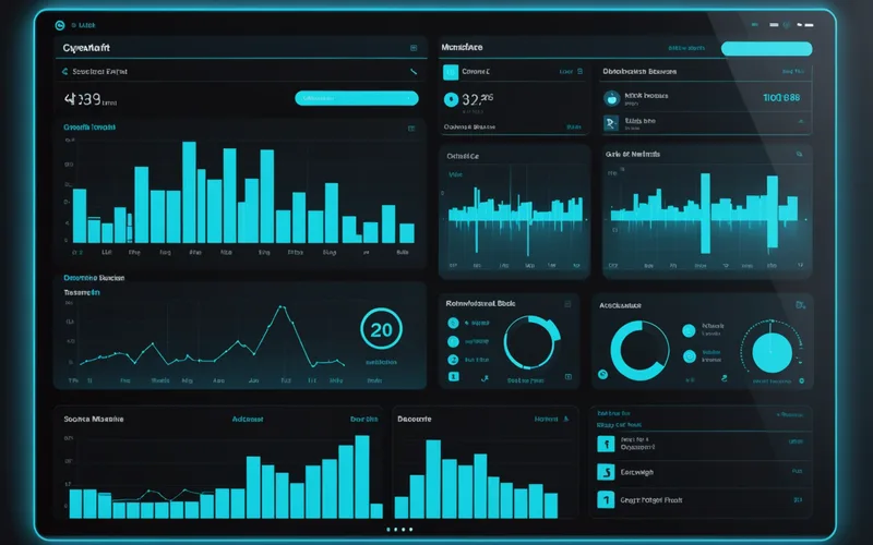 Abstract visualization of a unified AI control plane dashboard concept